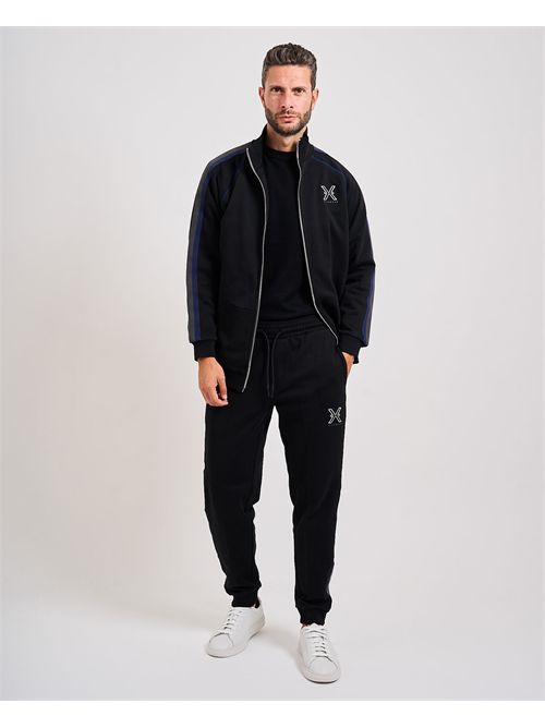 Pantalon jogging homme Richmond X avec bandes latérales RICHMOND X | UMA25034PABLACK
